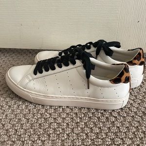 J. Crew leather sneakers